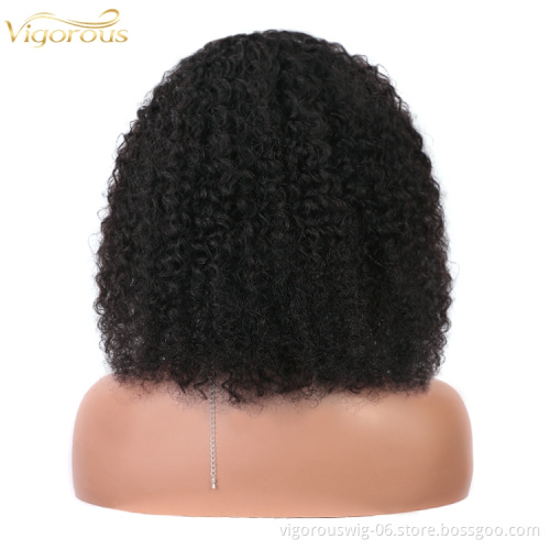 Vigorous vendors colored wet curls water wave 150% density brazilian styles 100% human hair glueless hd lace front wigs